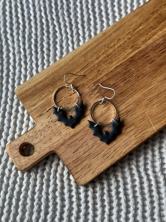 Bats w/ Connector Dangle Earrings