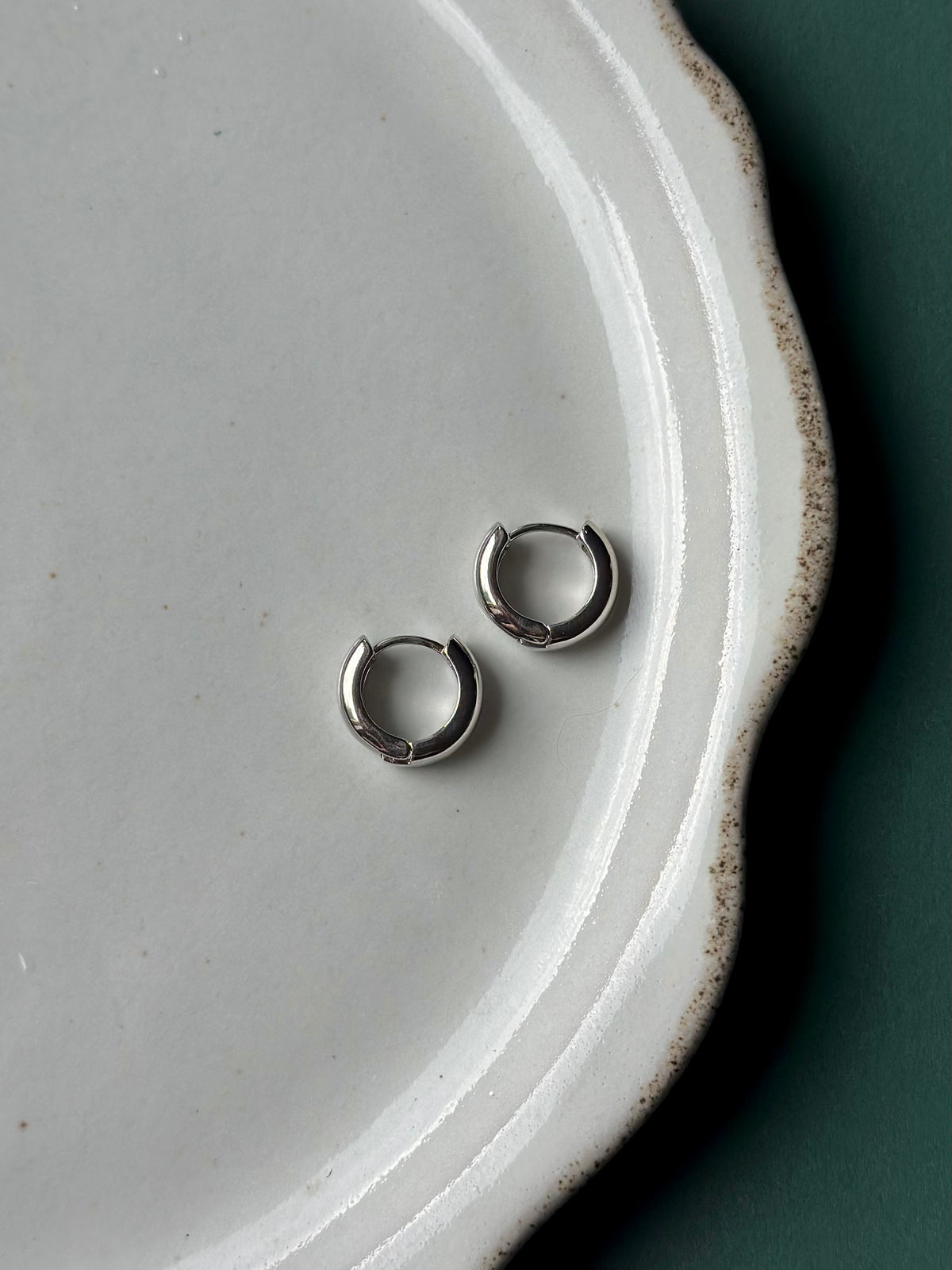 Silver 15mm Hoop