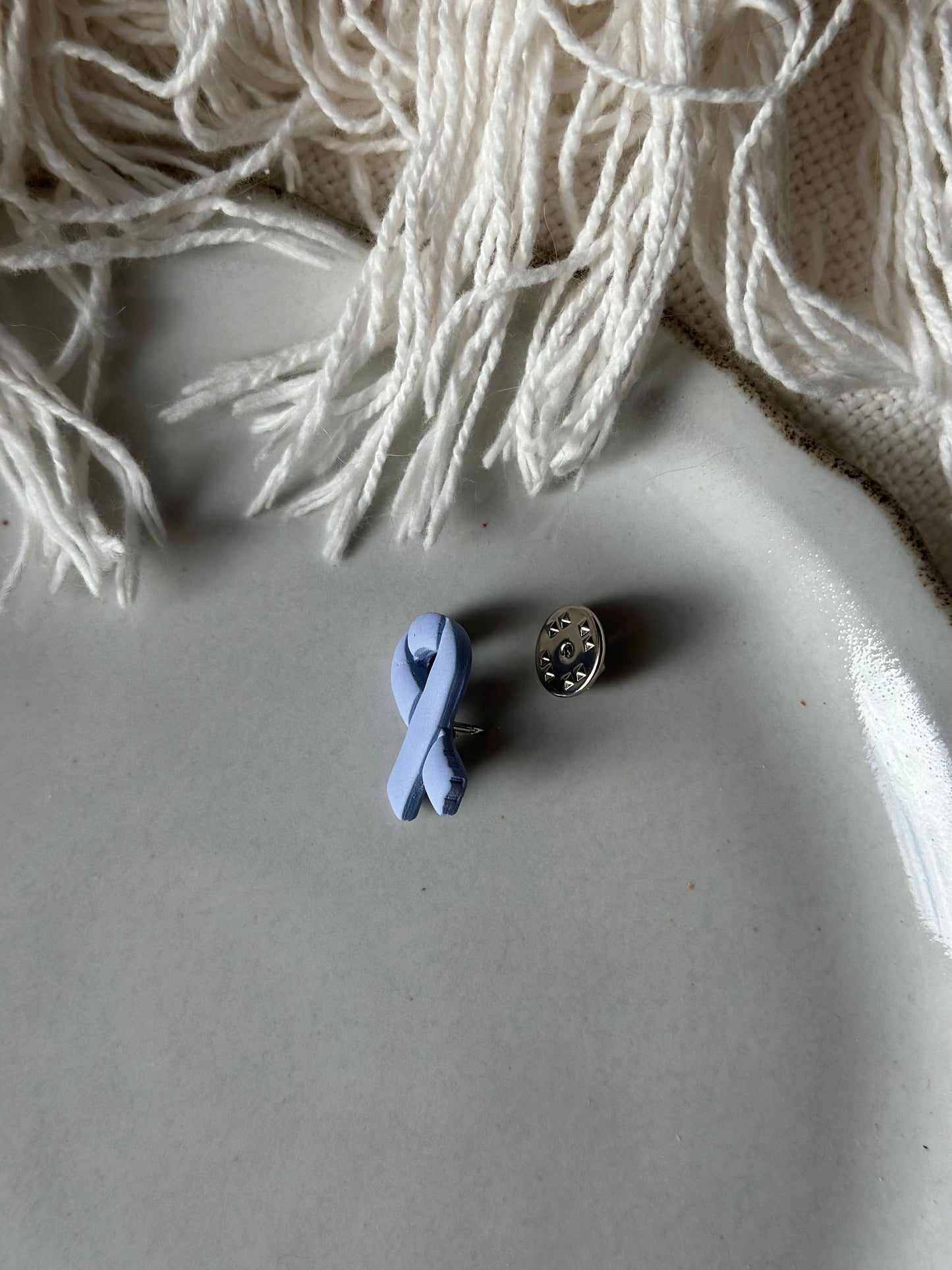 Stomach Cancer Awareness Ribbon Pin