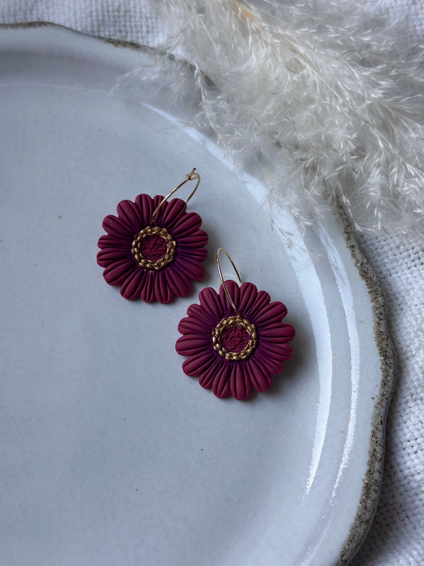 Zinnia Dangle Earrings