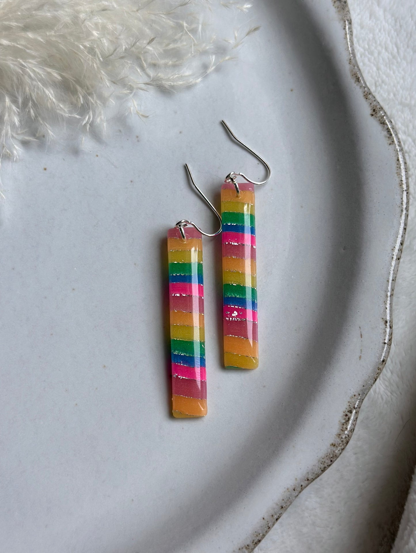 Translucent Rainbow Dangles