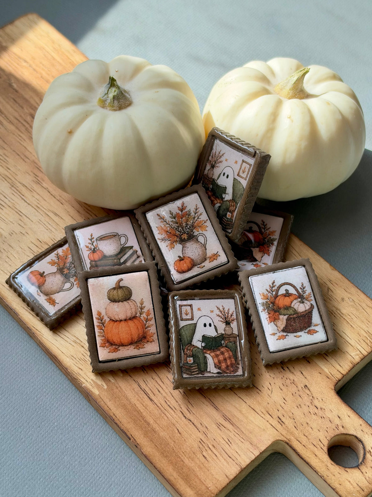 Mystery Postage Stamp Magnet