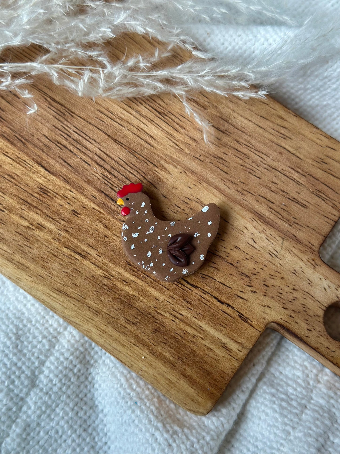 Speckled Chicken Magnet
