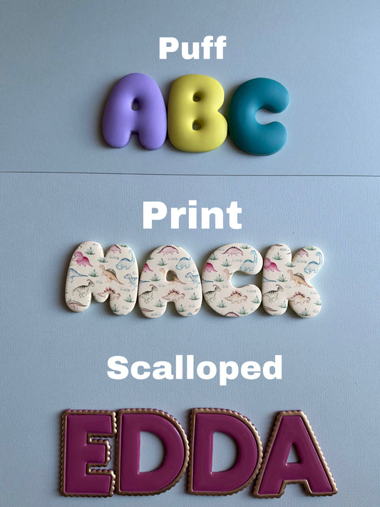 Custom Letter Magnets
