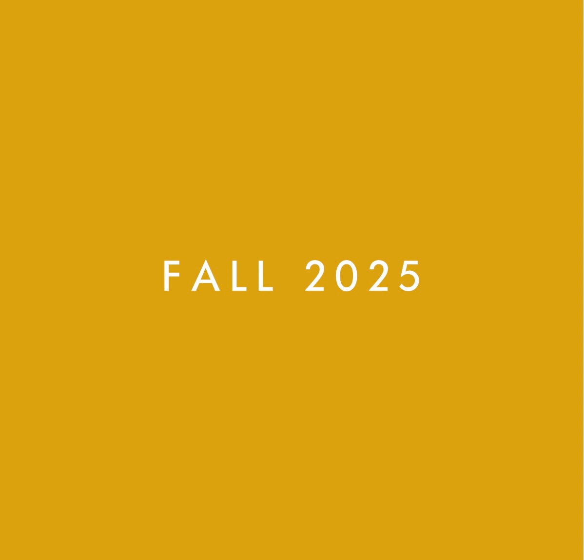 Fall 2025