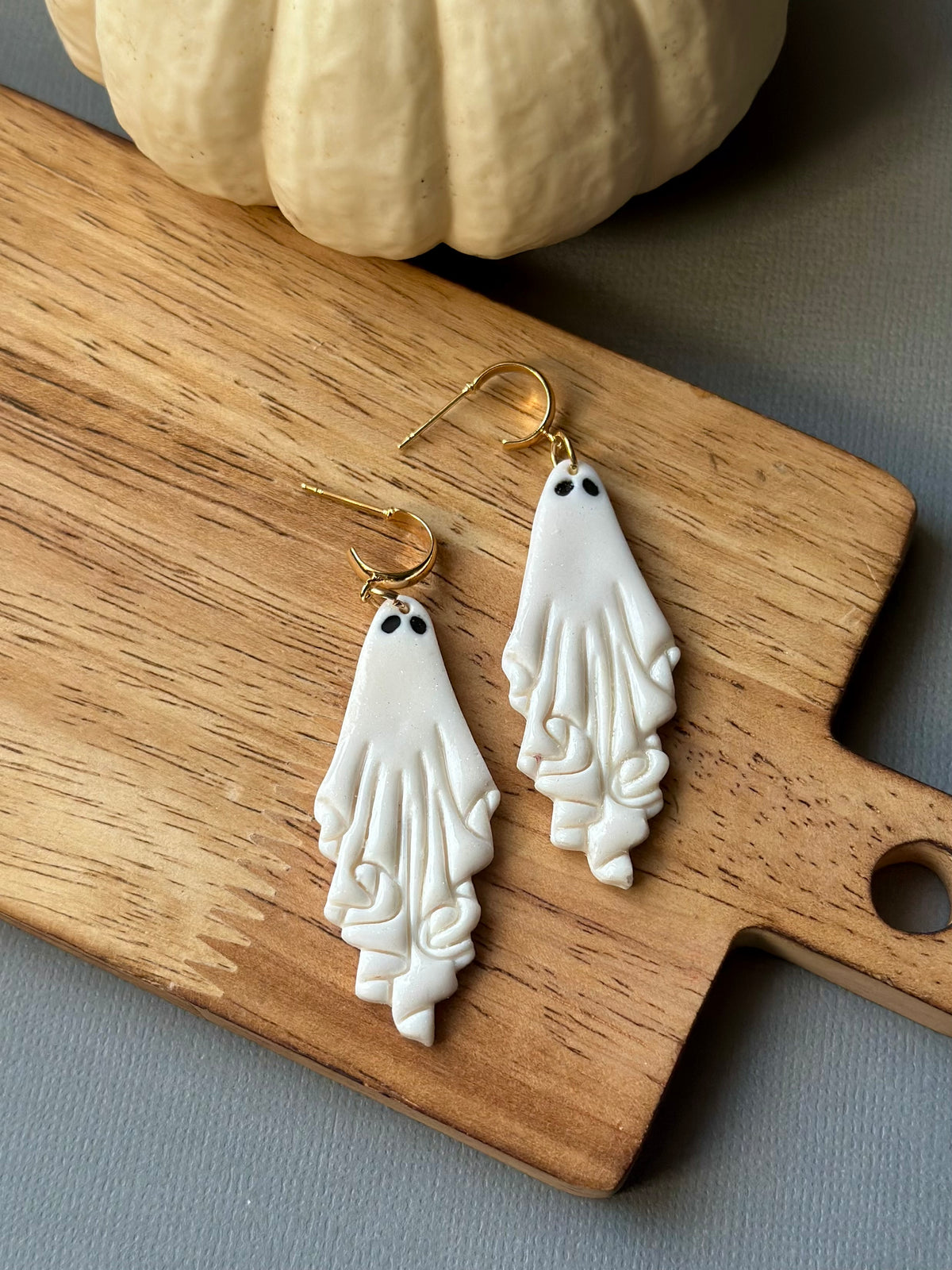Shimmering Ghost Dangles