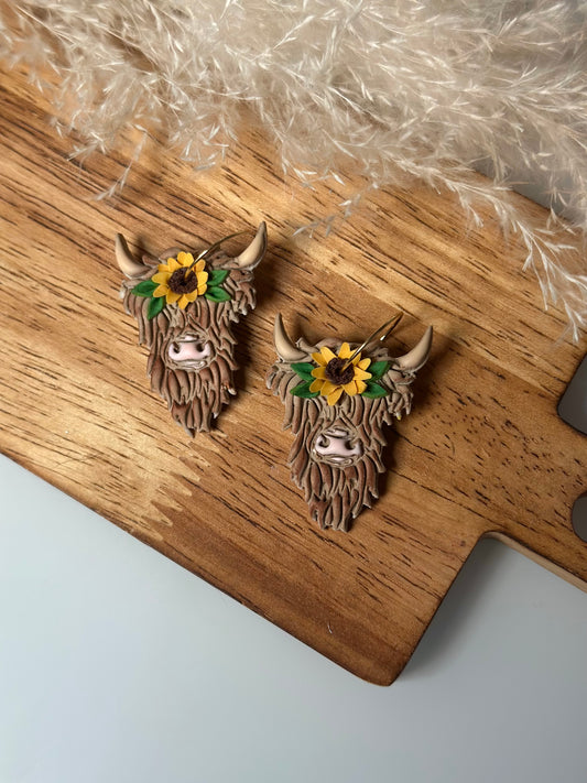 Fall Highland Cows