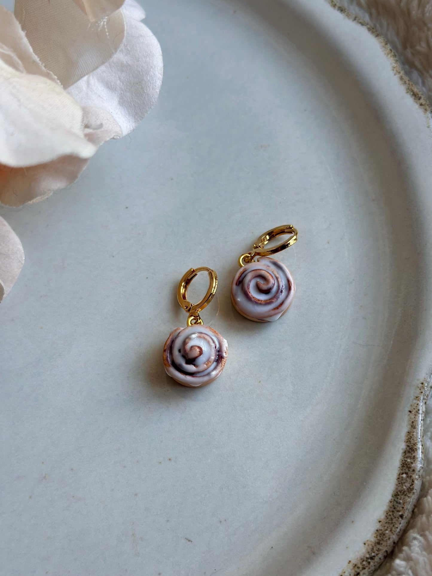 Cinnamon Roll Dangles