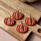 Pumpkins w/ Leaf Accent Dangles
