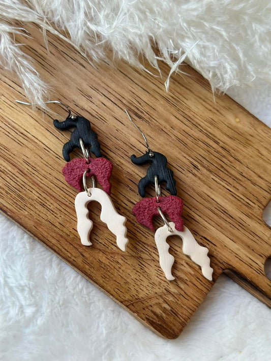Witch Sister Dangle Earrings