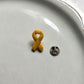 Support Our Troops Yellow Ribbon Pin