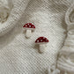 Fly Argaric Mushroom Studs