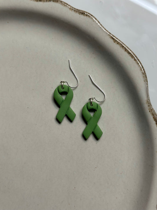 Mental Health Awareness Ribbon Dangles