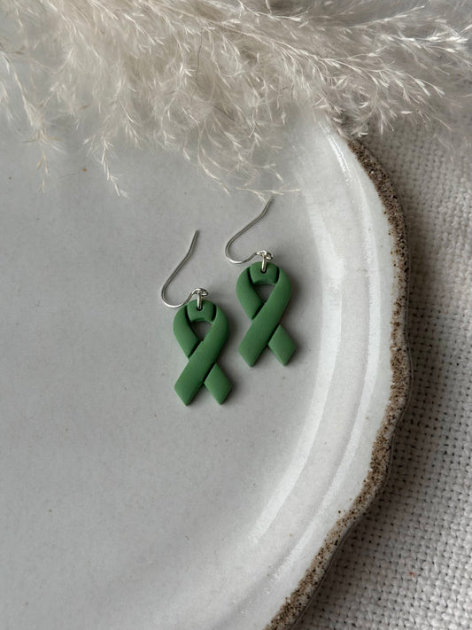 Mental Health Awareness Ribbon Dangles