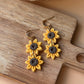 Stacked Sunflower Dangles