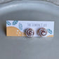 Cinnamon Roll Studs