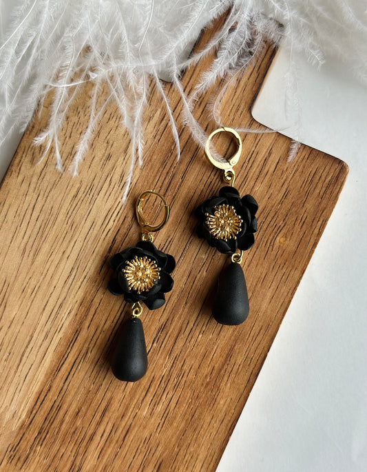 Floral Beaded Dangles