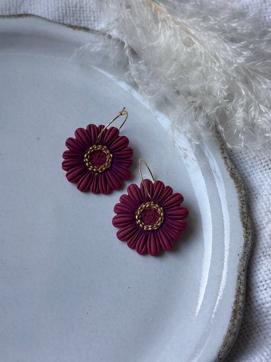 Zinnia Dangle Earrings
