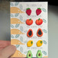 Fruit Studs - Multiple Options