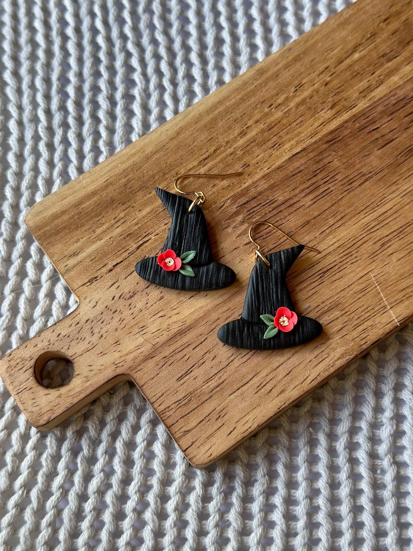 Witches Hat Dangle Earrings