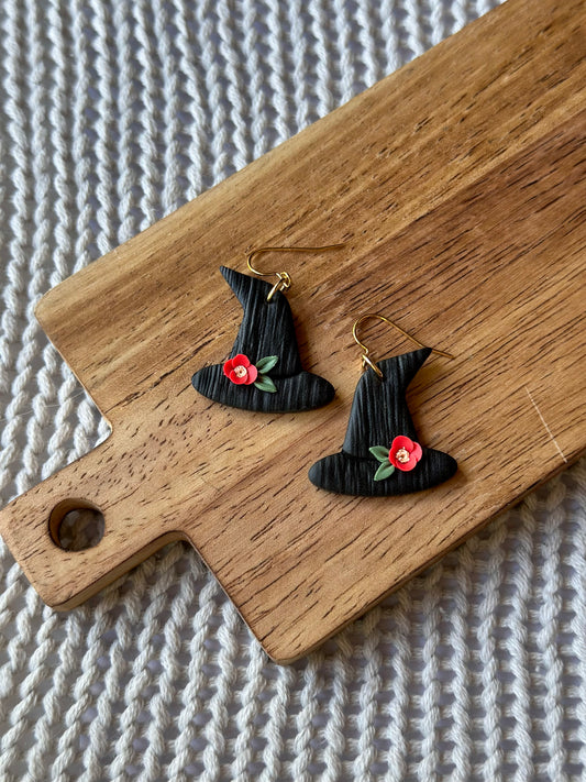 Witches Hat Dangle Earrings