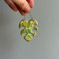 Mini Monstera Leaf Ornament