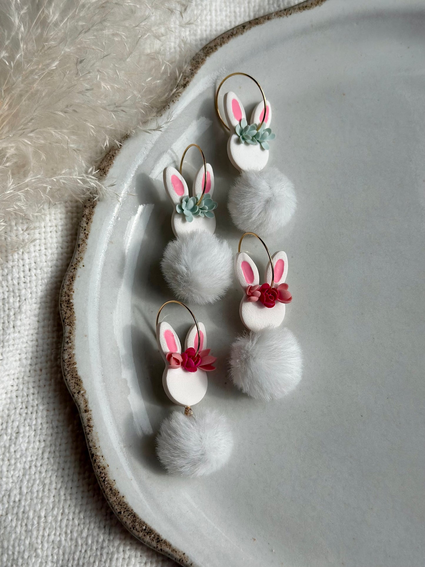Floral Fuzzy Bunnies