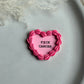 F*ck Cancer Vintage Cake Magnet