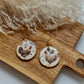 Gold Framed Chicken Dangles