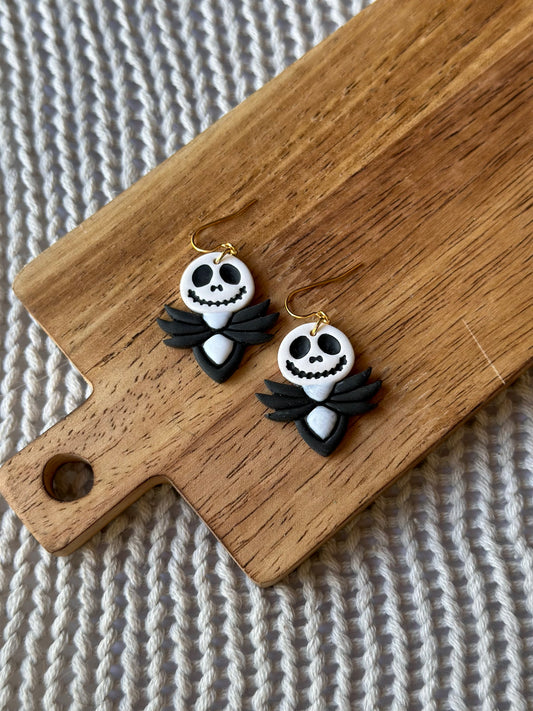Skellington Dangle Earrings (Multiple Options)