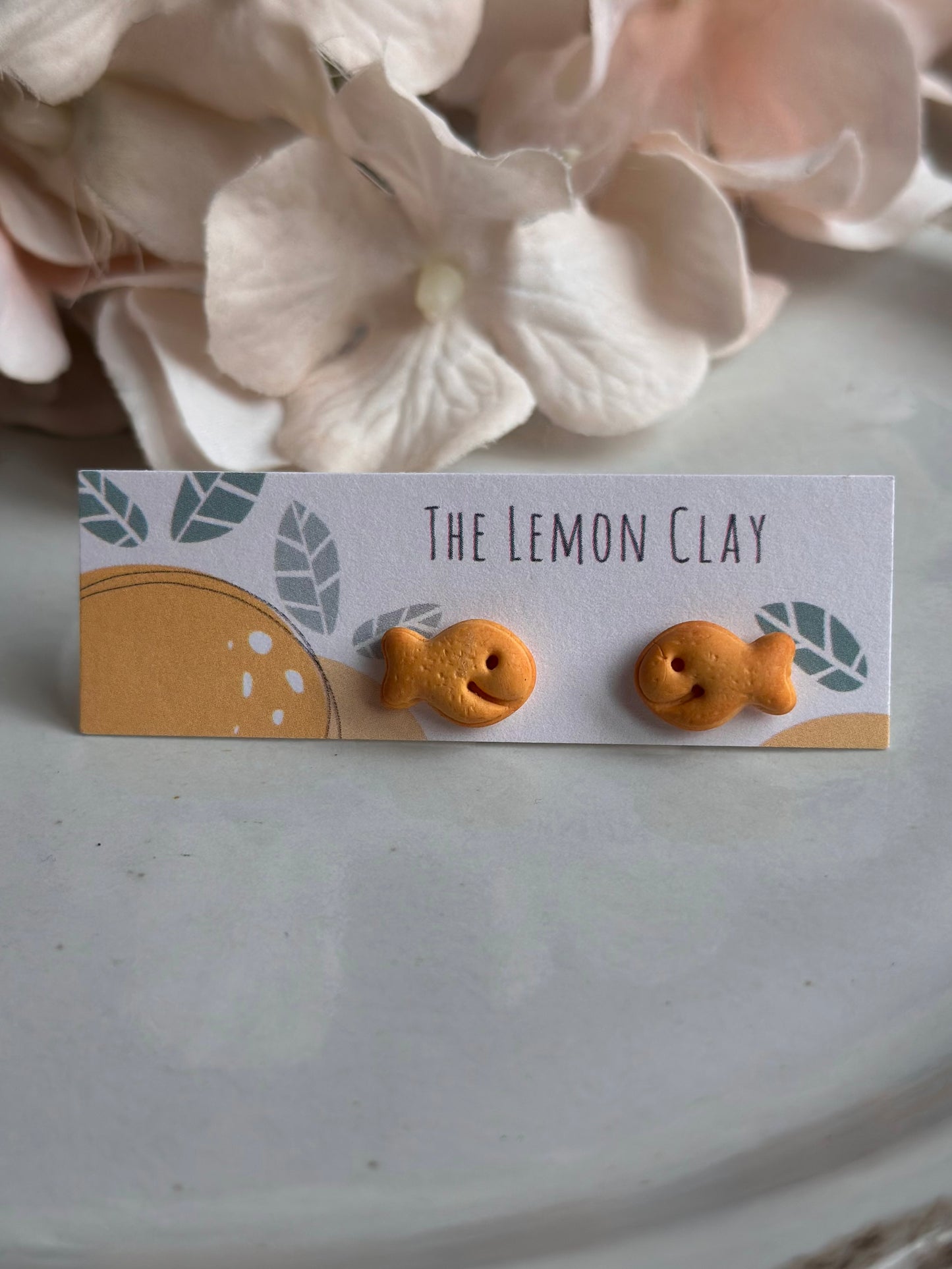 Fish Cracker Studs