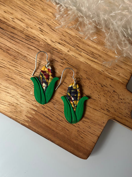 Corncob Dangle Earrings (Multiple Options)