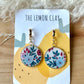 Winter Floral Dangles