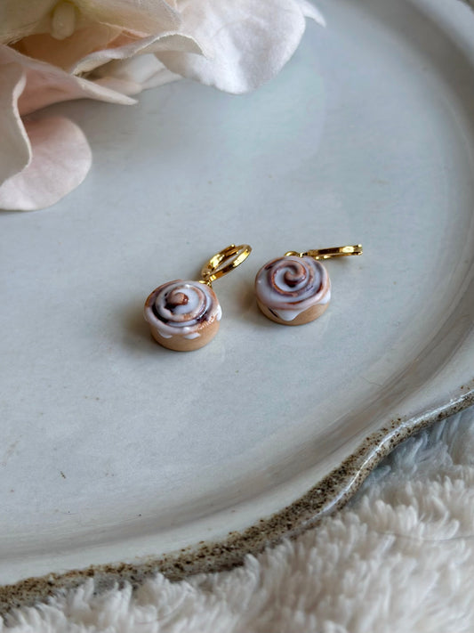 Cinnamon Roll Dangles