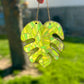 Large Monstera Leaf Ornament