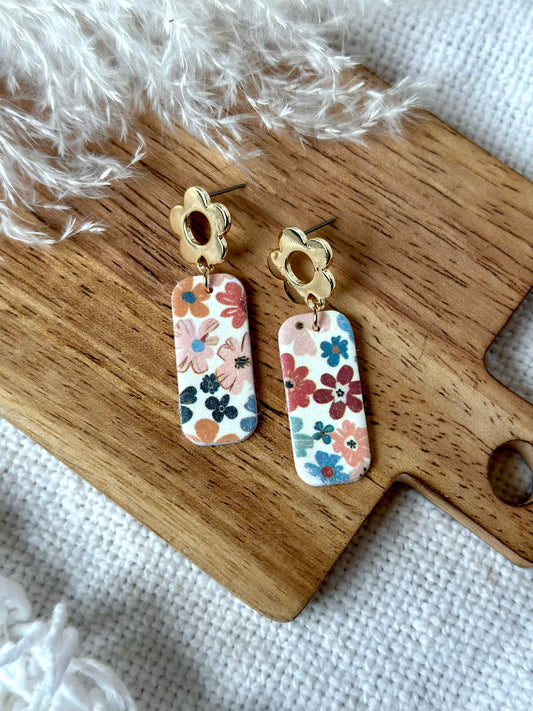 Floral Pattern Dangles