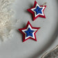 Patriotic Star Hoops