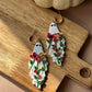 Floral Ghost Dangles