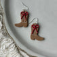 Cowboy Boots (Red Ribbon)